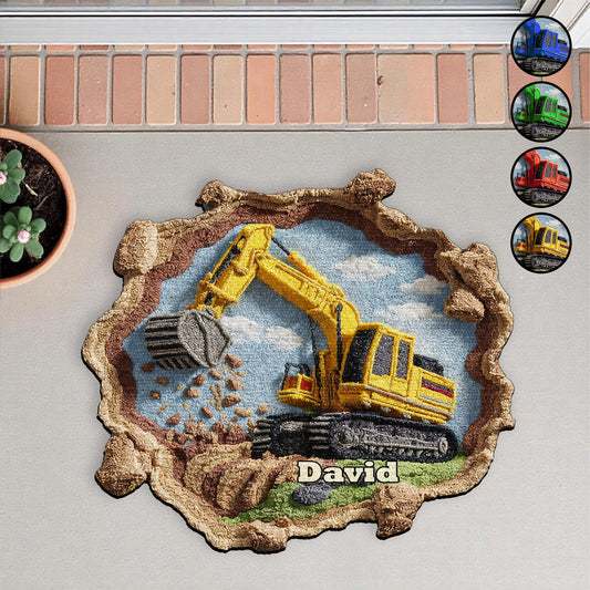Customizable Excavator Doormat