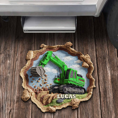 Customizable Excavator Doormat
