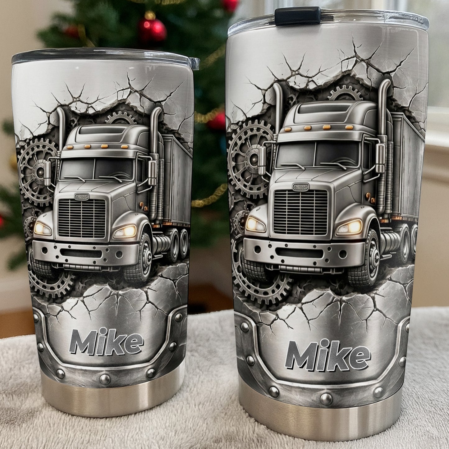 Mike, Rugged Truck With Gears