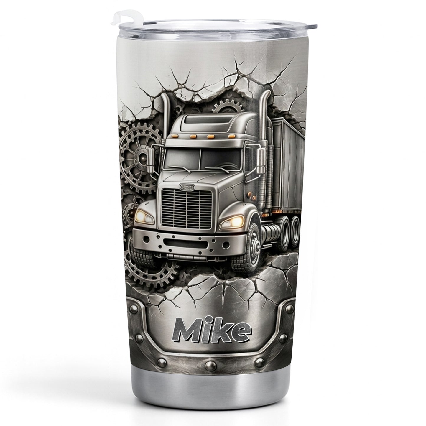 Mike, Rugged Truck With Gears