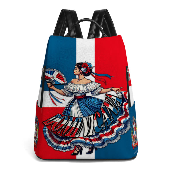 Dominicana - Personalized Custom Leather BackPack - LA002_BP