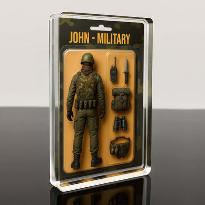 John, Military Action Figure With Accessories