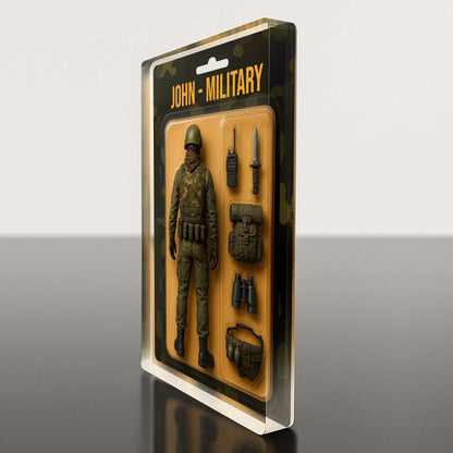 John, Military Action Figure With Accessories