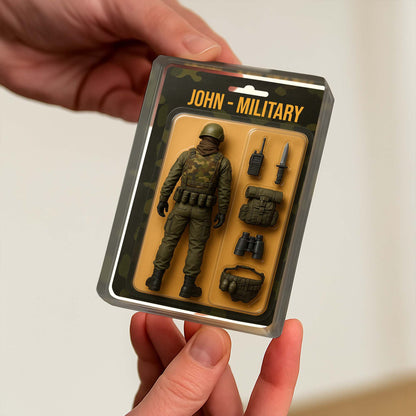 John, Military Action Figure With Accessories