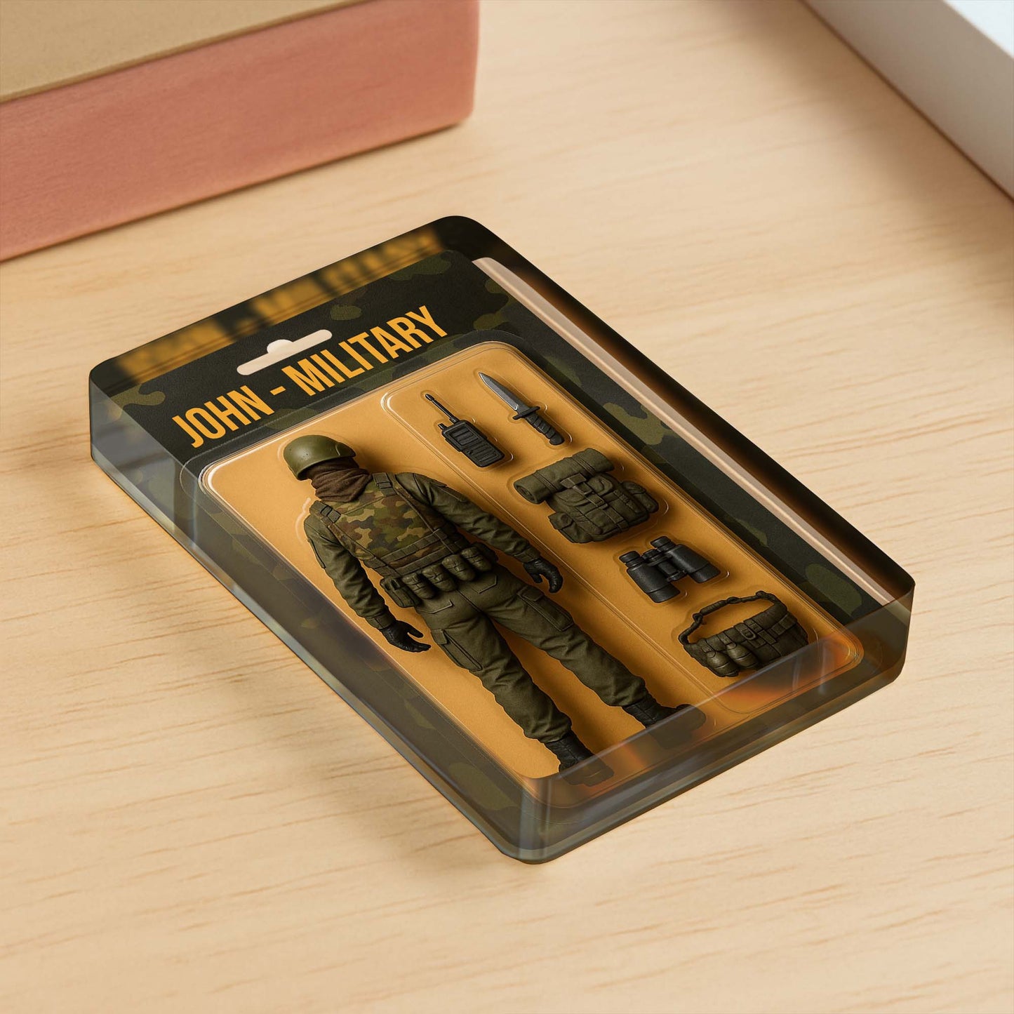 John, Military Action Figure With Accessories