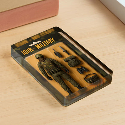 John, Military Action Figure With Accessories