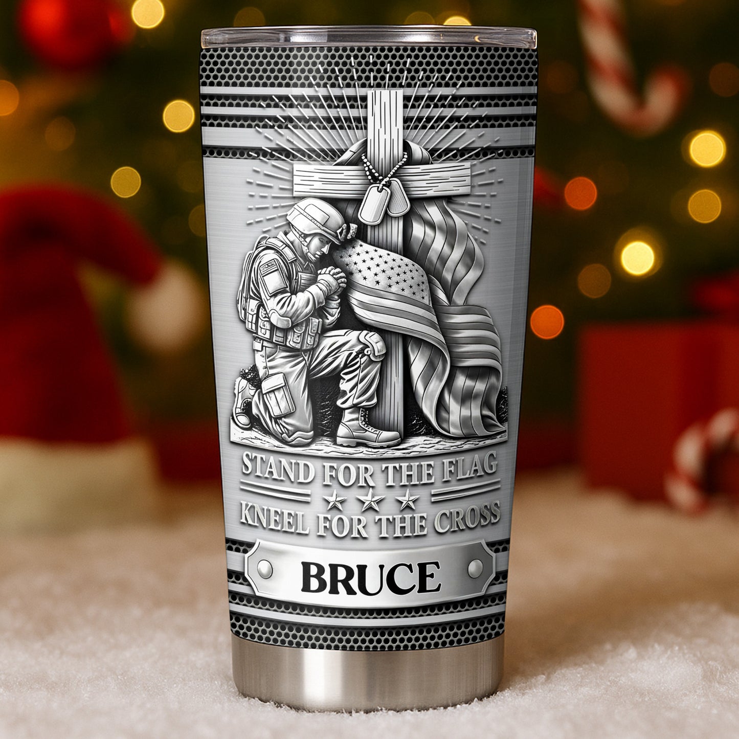 Stand For The Flag, Kneel For The Cross, Military Tribute