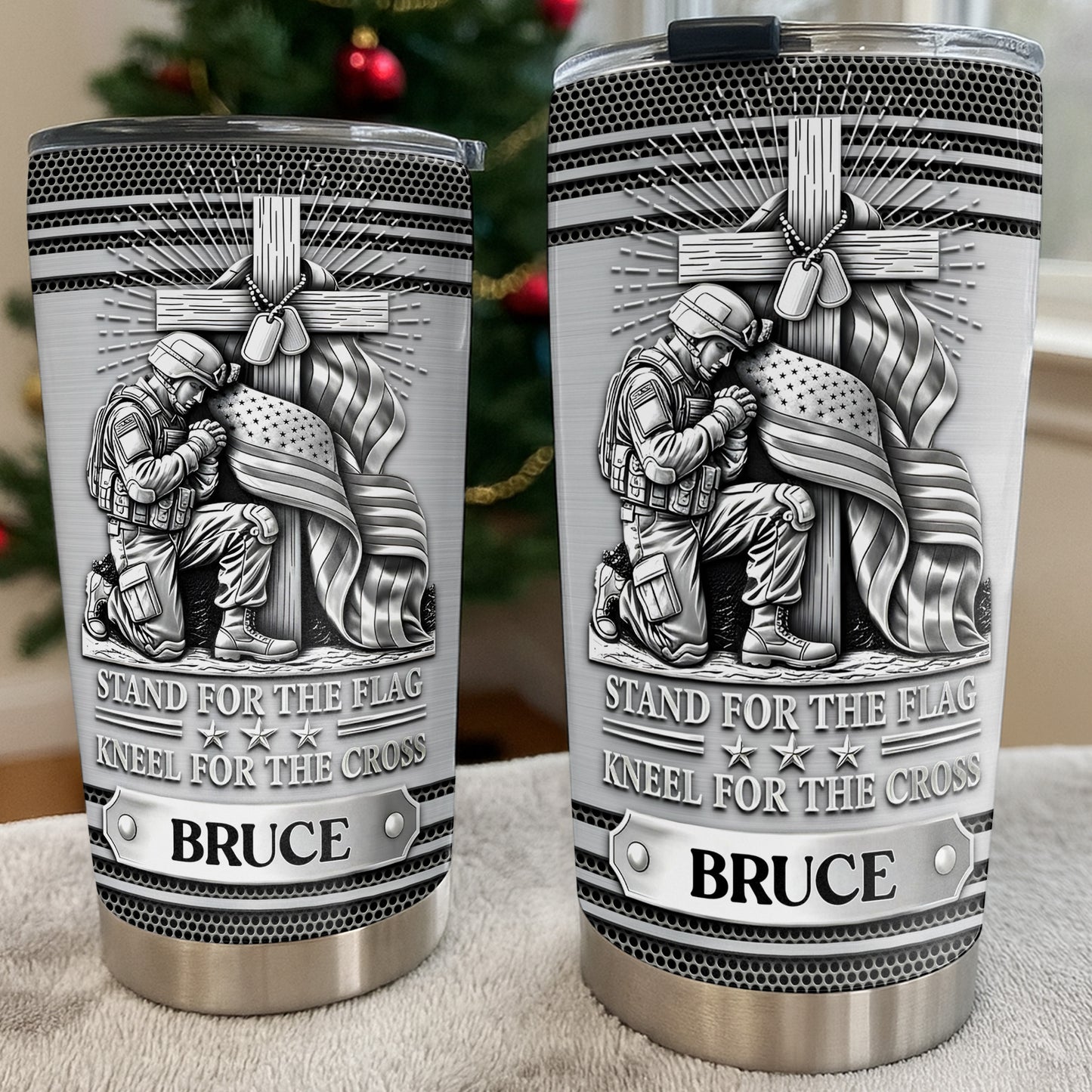 Stand For The Flag, Kneel For The Cross, Military Tribute