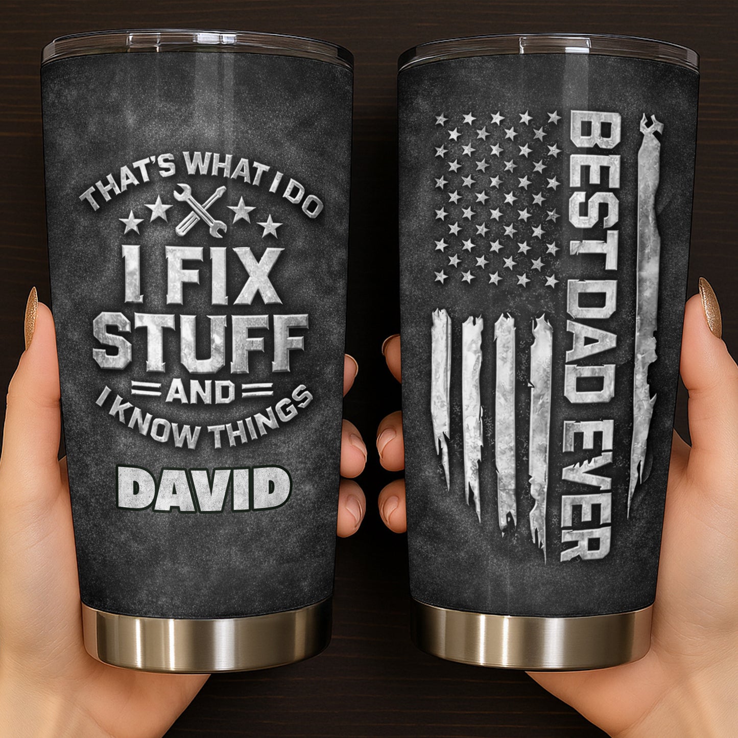 That's What I Do I Fix Stuff And I Know Things Wrenches