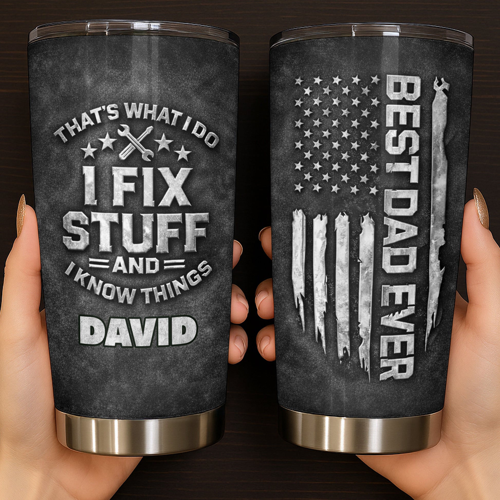 That's What I Do I Fix Stuff And I Know Things Wrenches