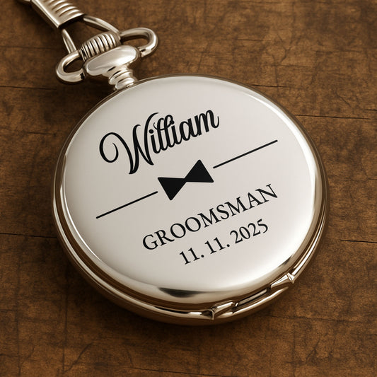 To My Groomsman Thank You For Being By My Side Bowtie