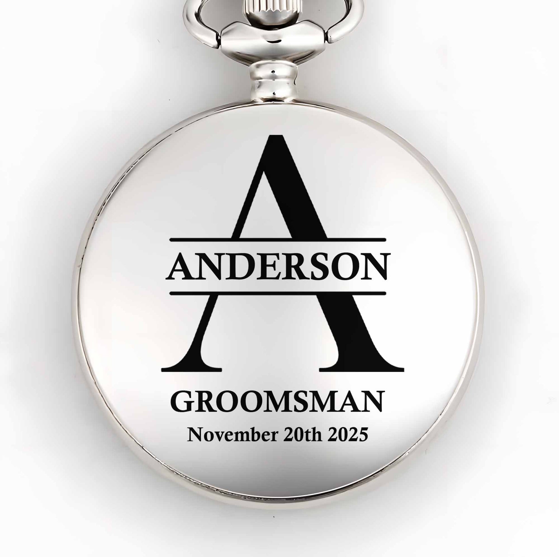 A Timeless Gift For A Cherished Groomsman, Monogram