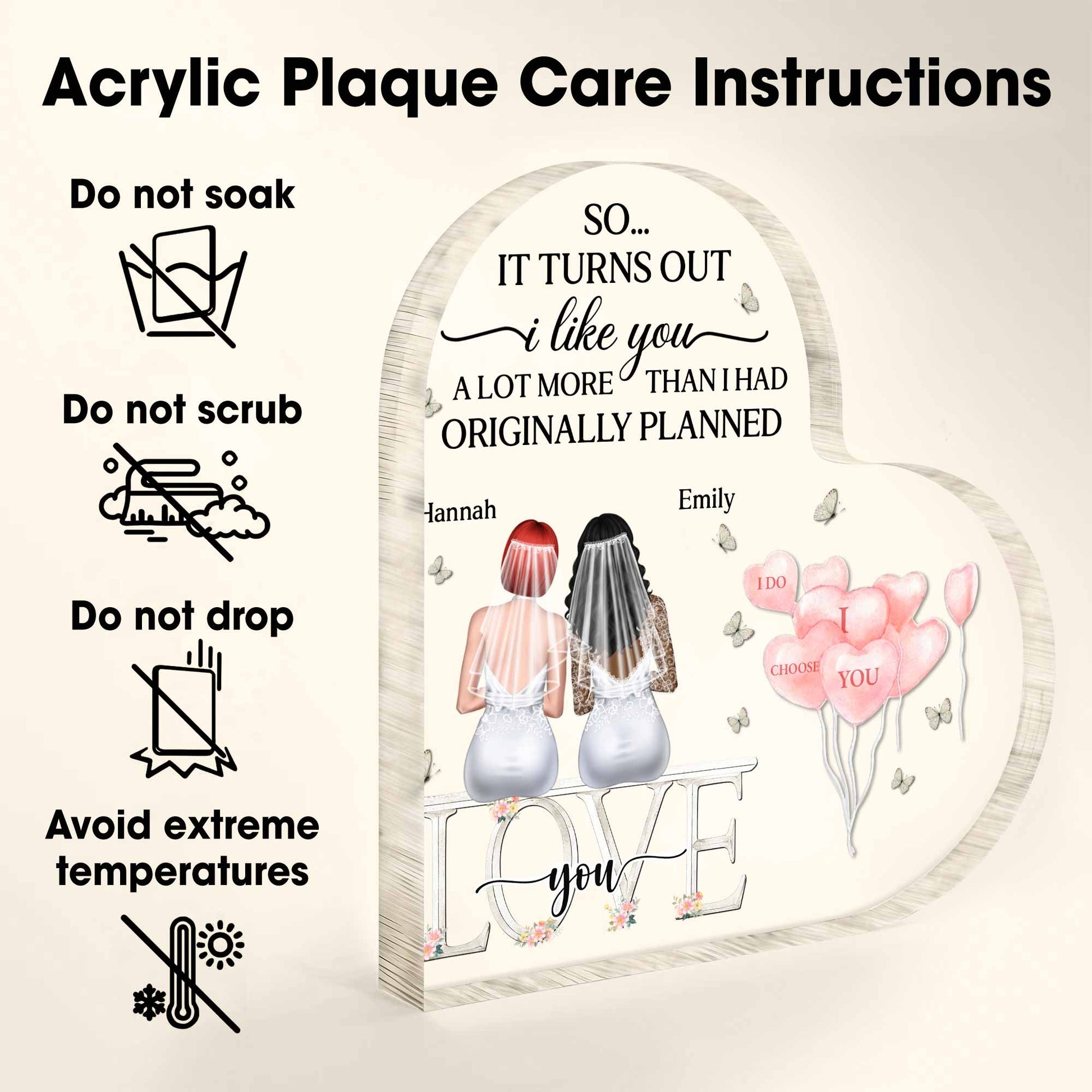 It Turns Out I Like You A Lot More Than Planned, Love You