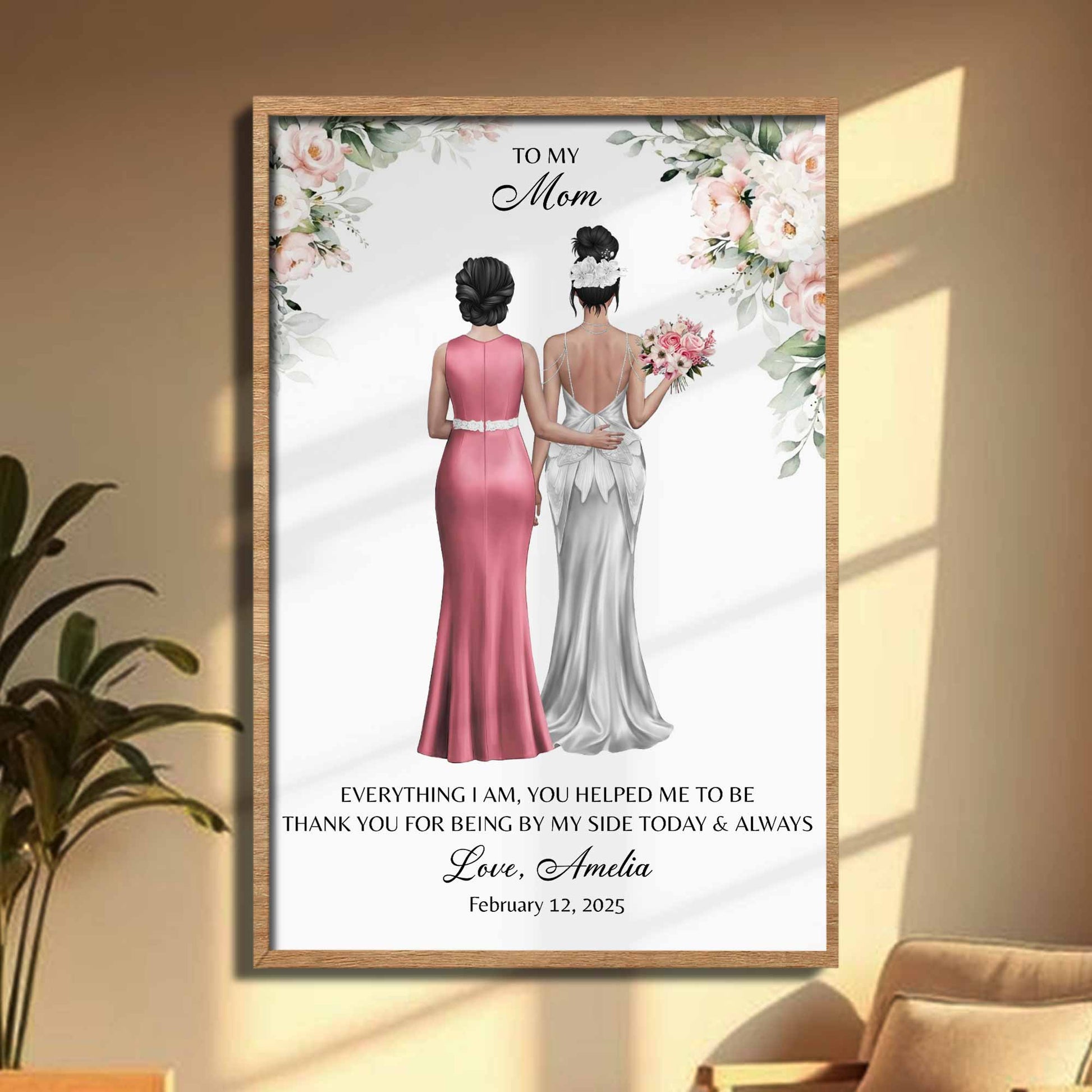 To My Mom, Women In Elegant Dresses