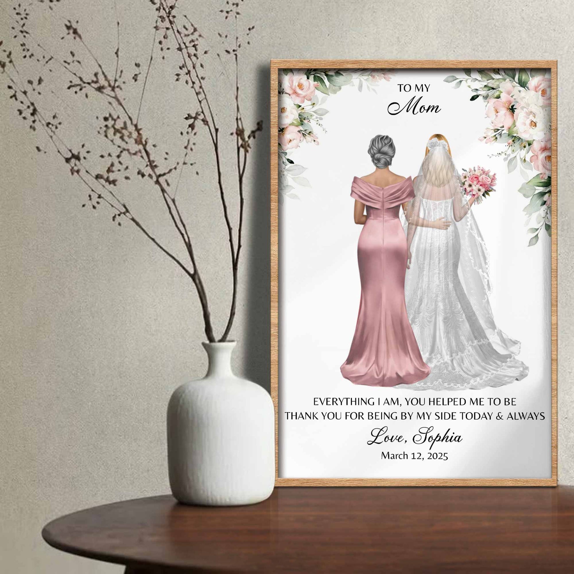 To My Mom, Women In Elegant Dresses