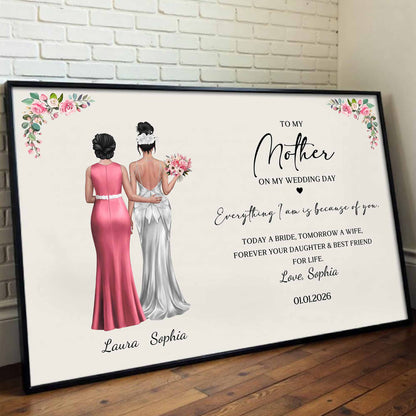 To My Mother On My Wedding Day, Bride And Dresses