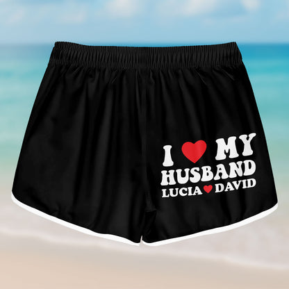 I Love My Husband With Heart Design