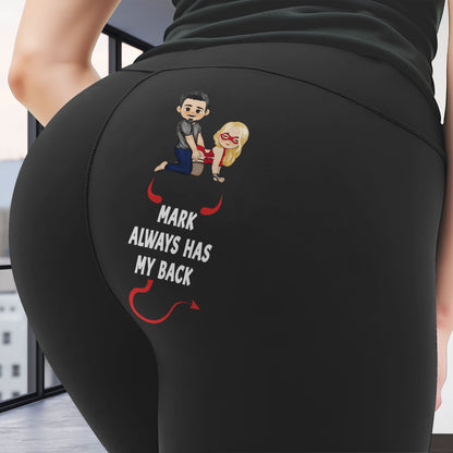 Always Has My Back, Cartoon Characters