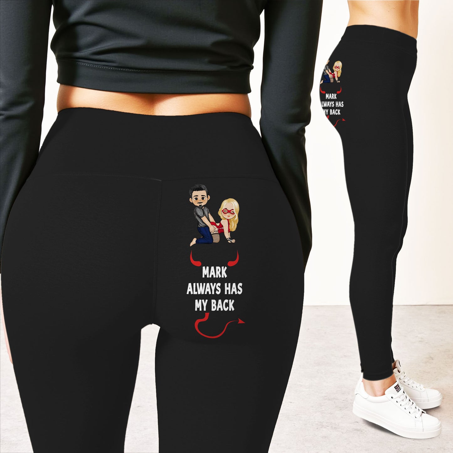 Always Has My Back, Cartoon Characters