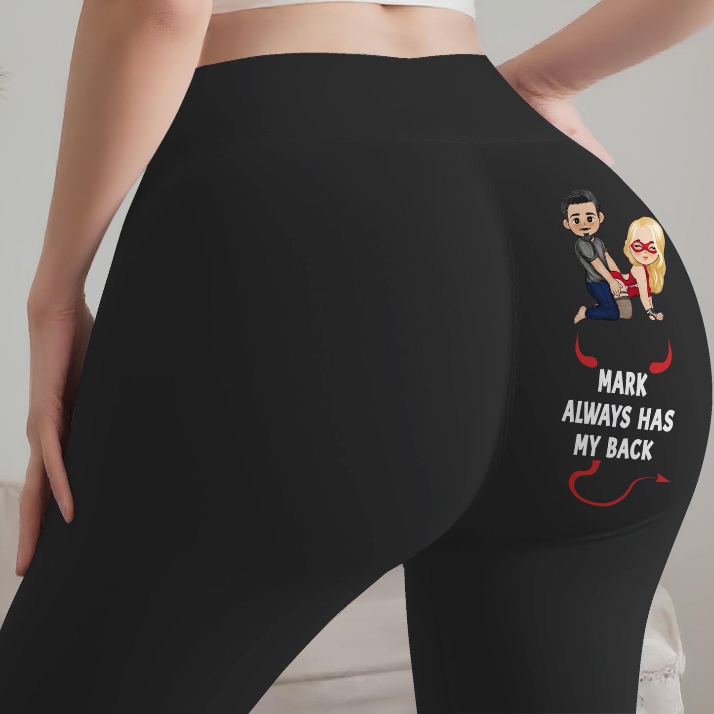 Always Has My Back, Cartoon Characters