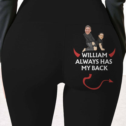 Always Has My Back, Two People Sitting Back-to-Back