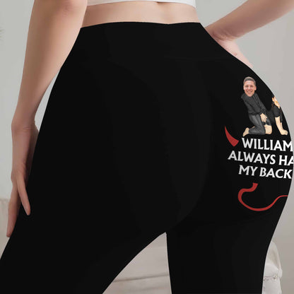 Always Has My Back, Two People Sitting Back-to-Back