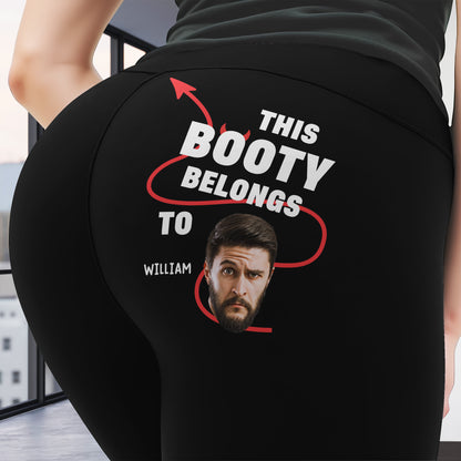 This Booty Belongs To, Arrow And Face Design