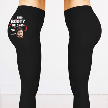 This Booty Belongs To, Arrow And Face Design