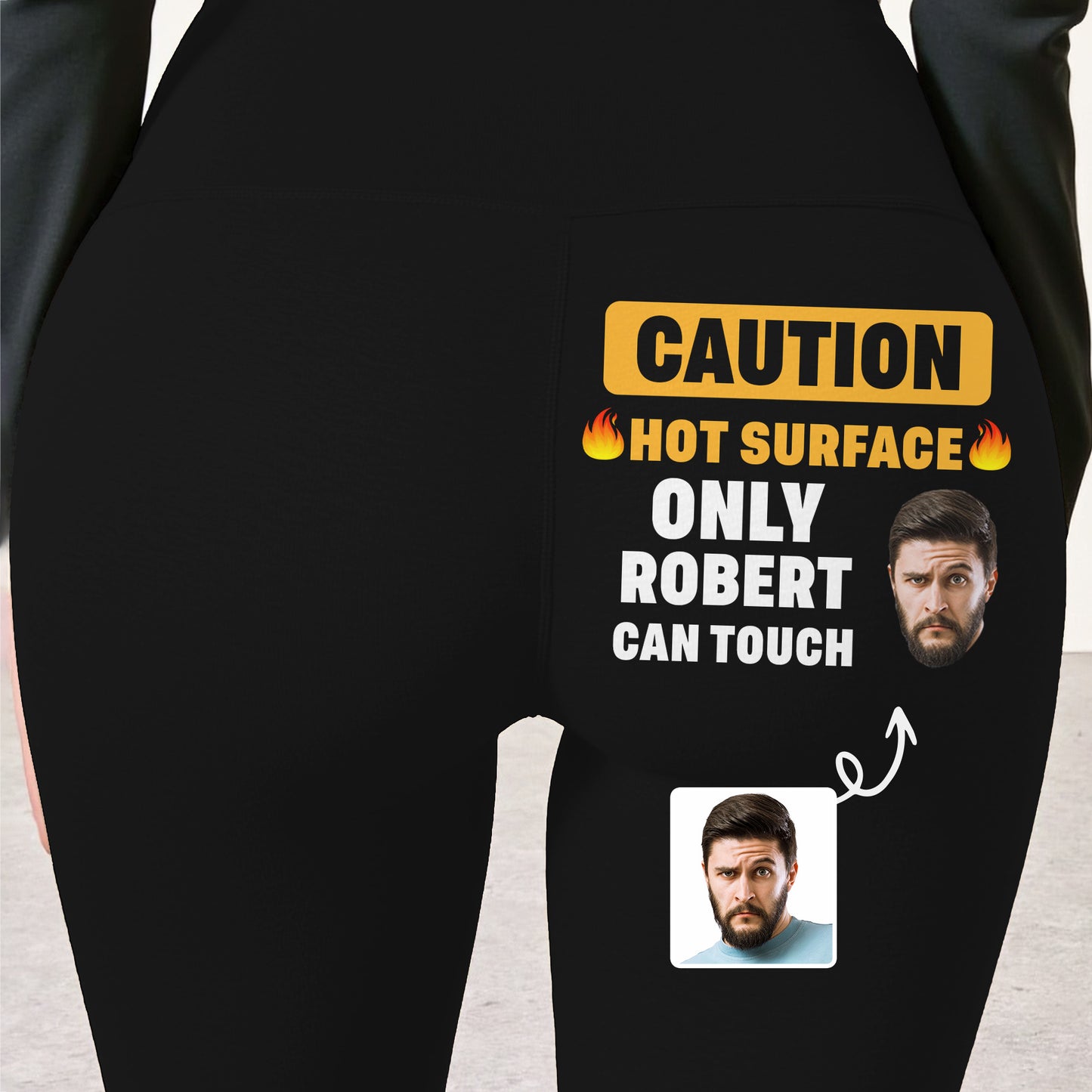 Caution Hot Surface Only [Name] Can Touch