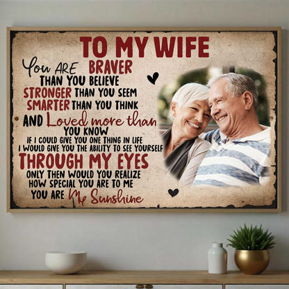 To My Wife, Heart, Couple, And Sunshine