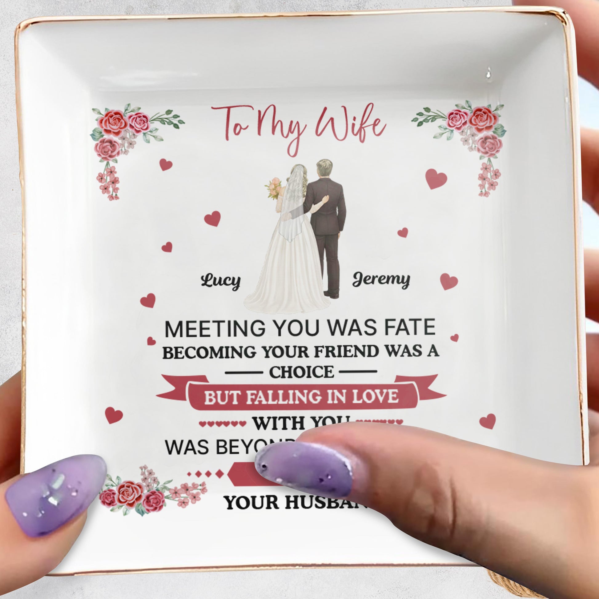 To My Wife, Flowers And Hearts, Love Beyond Control