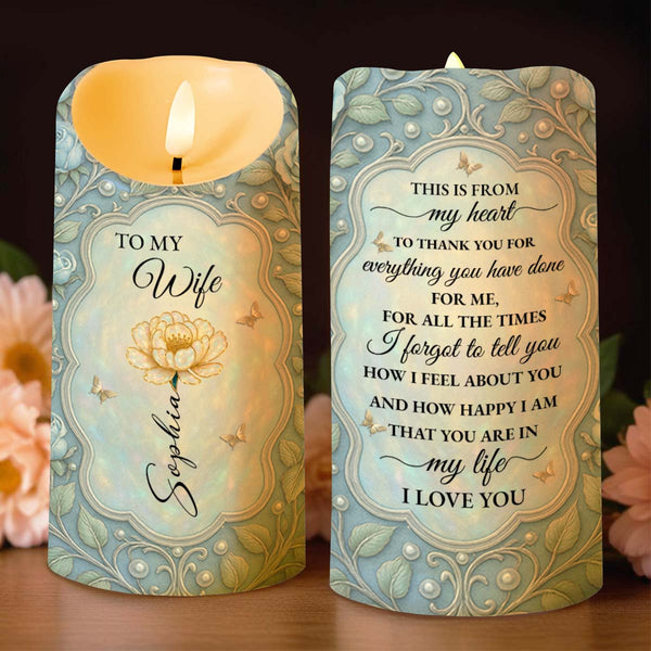 To My Wife, Expressing Love And Gratitude