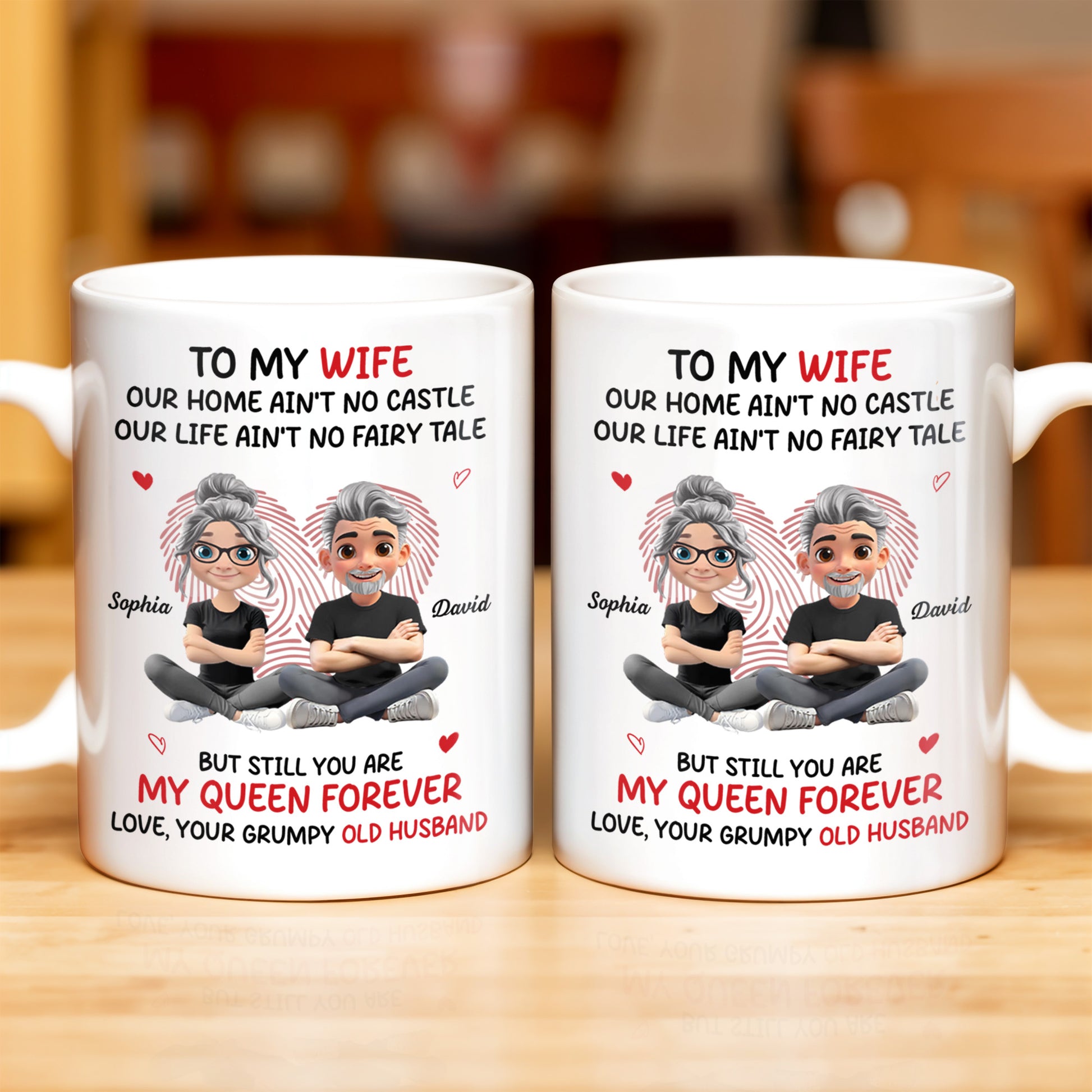 To My Wife, Our Home Ain't No Castle, Hearts