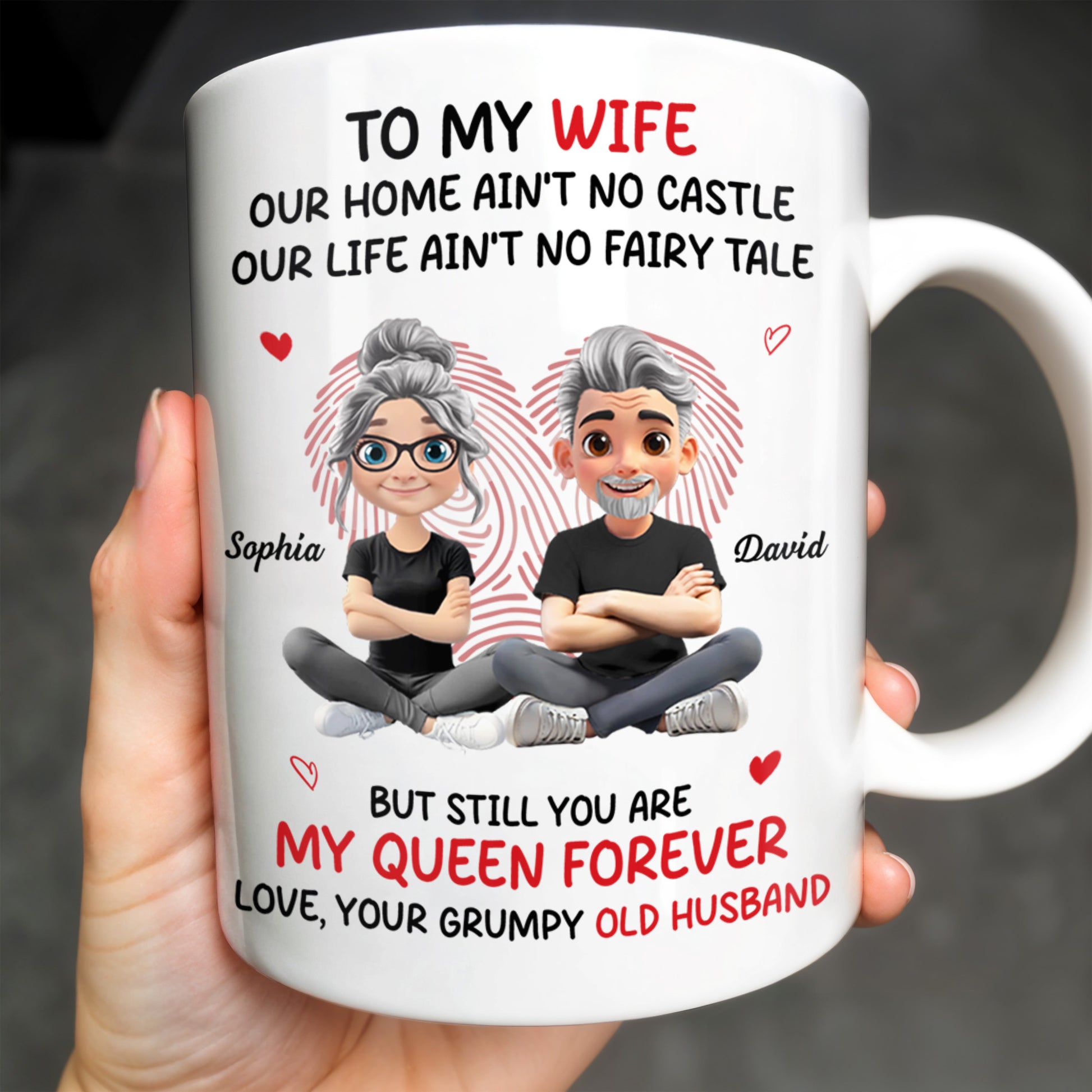 To My Wife, Our Home Ain't No Castle, Hearts