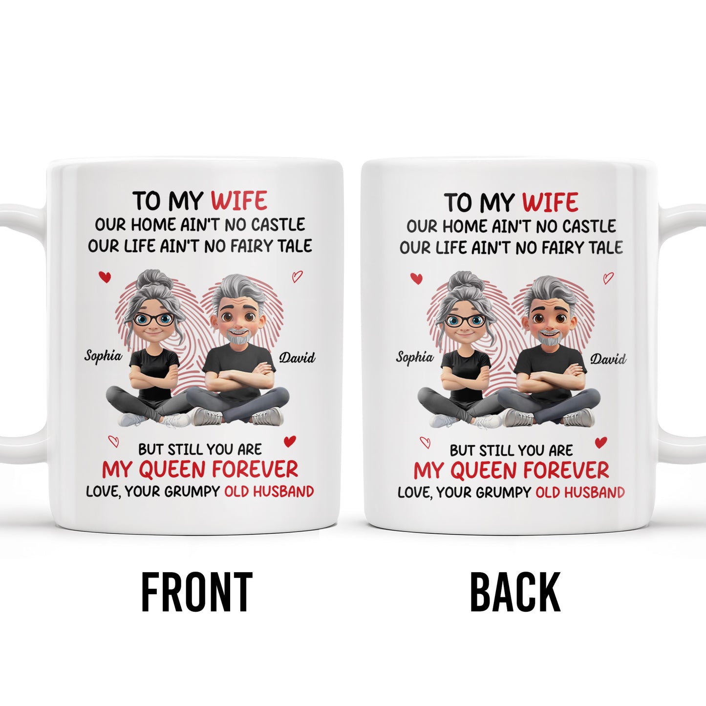 To My Wife, Our Home Ain't No Castle, Hearts