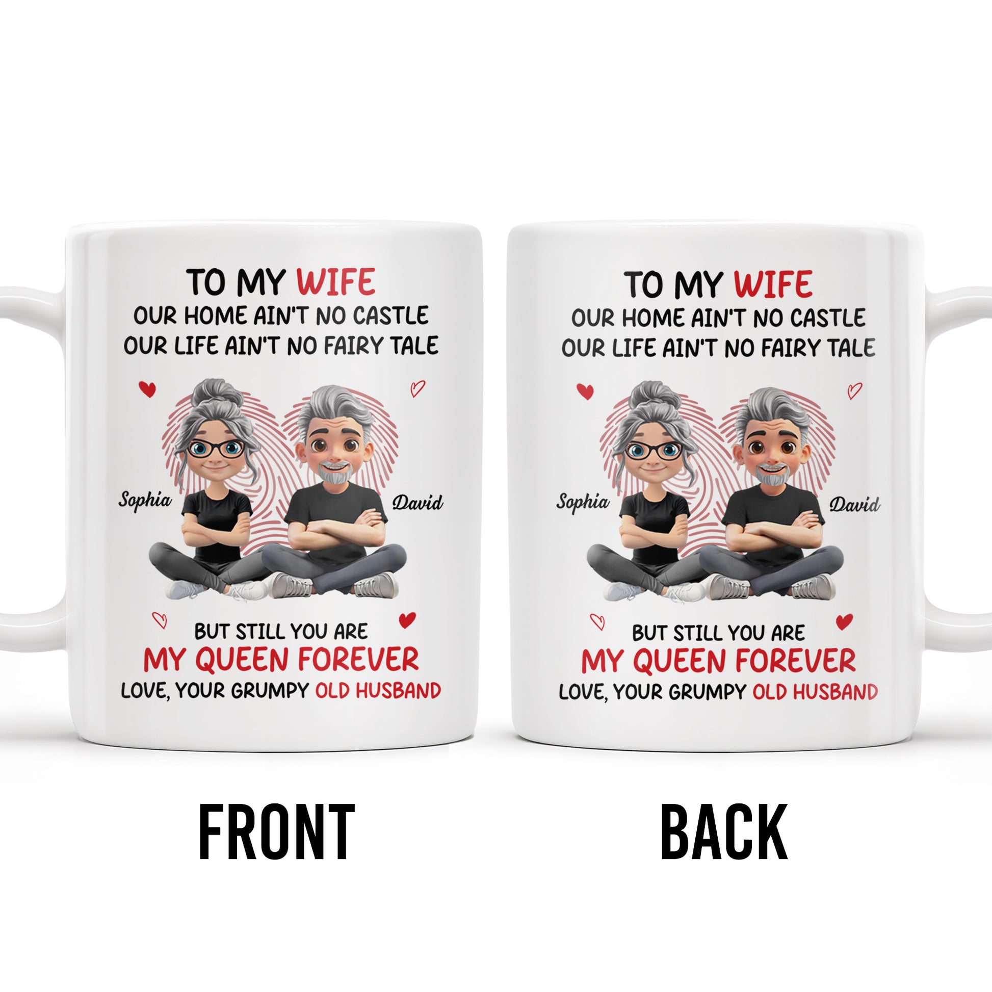 To My Wife, Our Home Ain't No Castle, Hearts