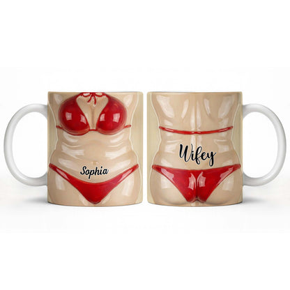Celebrate Holiday Cheer With A Festive Santa Mug