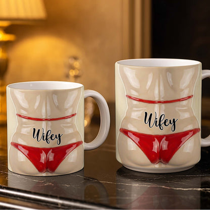 Celebrate Holiday Cheer With A Festive Santa Mug
