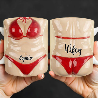 Celebrate Holiday Cheer With A Festive Santa Mug