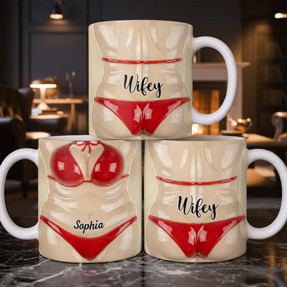 Celebrate Holiday Cheer With A Festive Santa Mug