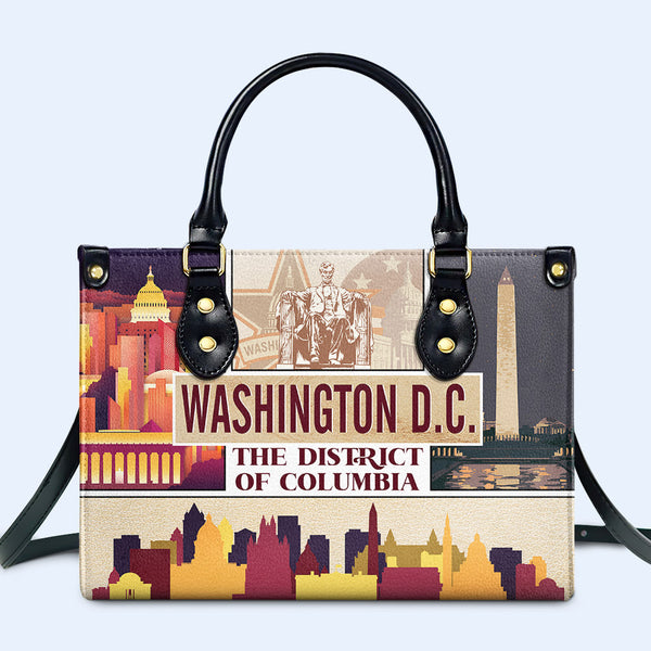 Washington D.C. - Leather Handbag - DC01
