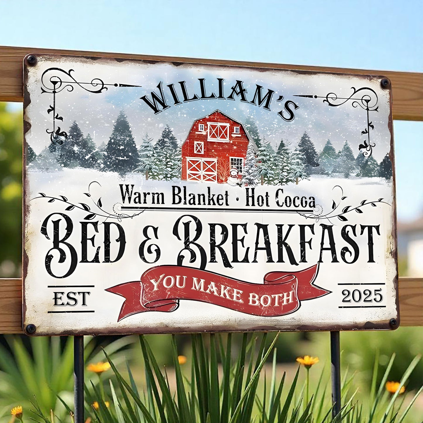 Warm Blanket Hot Cocoa Bed and Breakfast