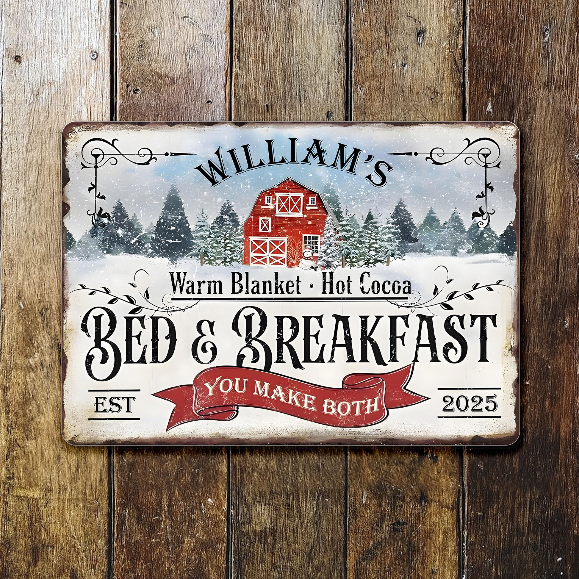 Warm Blanket Hot Cocoa Bed and Breakfast