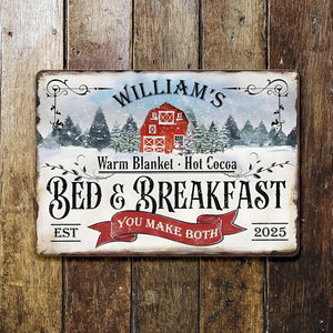 Warm Blanket Hot Cocoa Bed and Breakfast