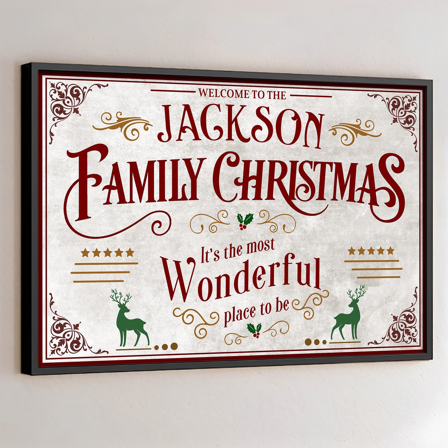 Welcome To The Family Christmas, Wonderful Place To Be