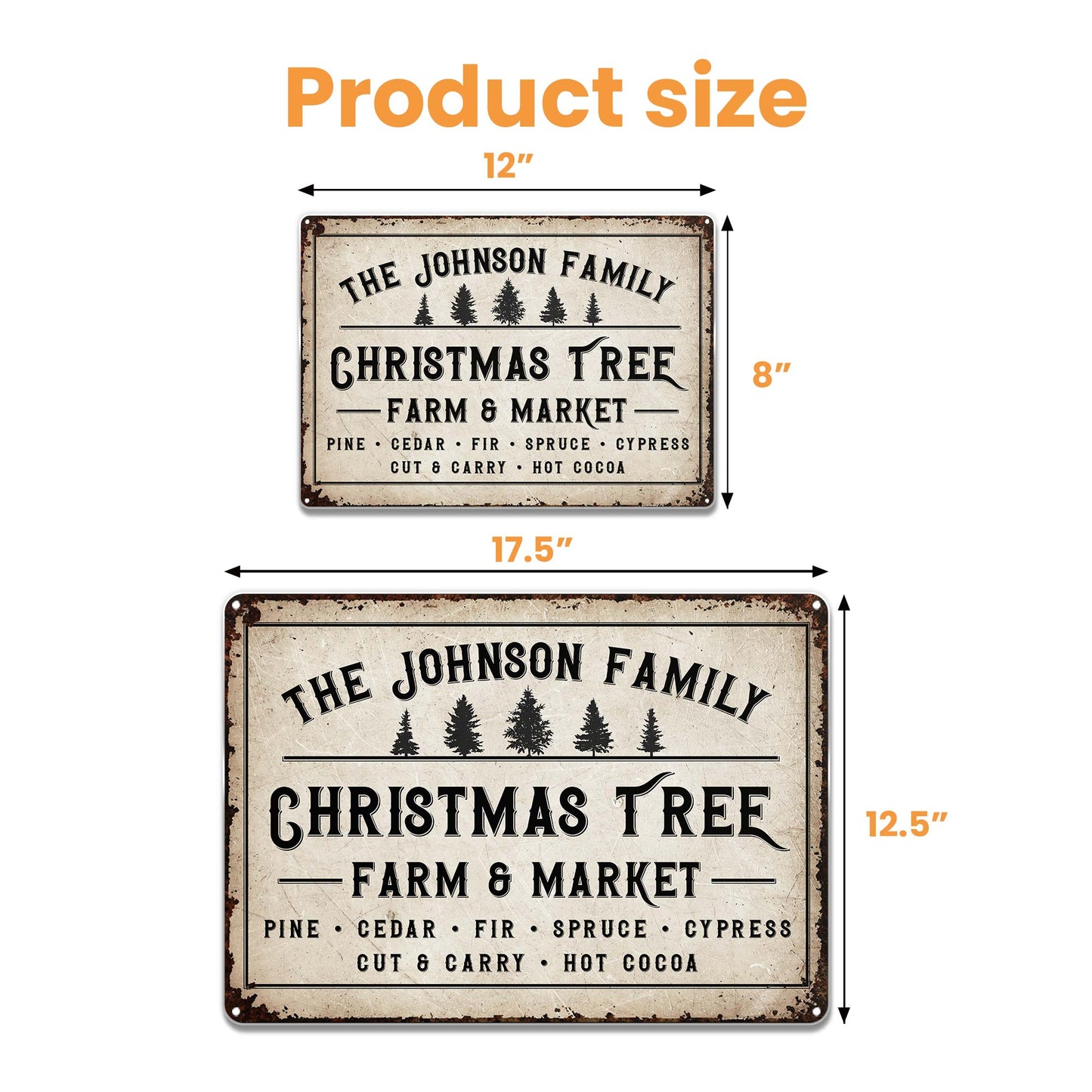 Christmas Tree Farm & Market, Pine, Cedar, Fir