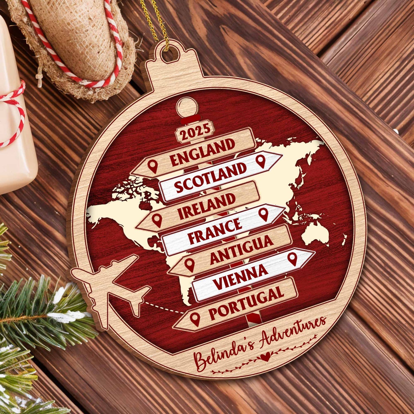 Explore The World, Cherish Each Adventure, World Map And Airplane