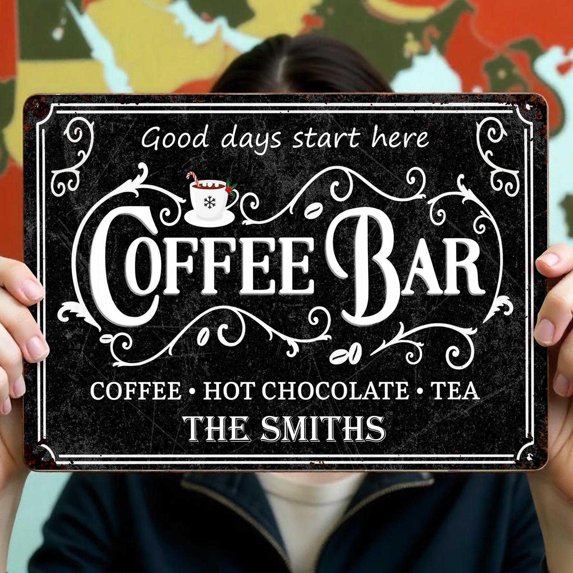 Good Days Start Here Coffee Bar Sign
