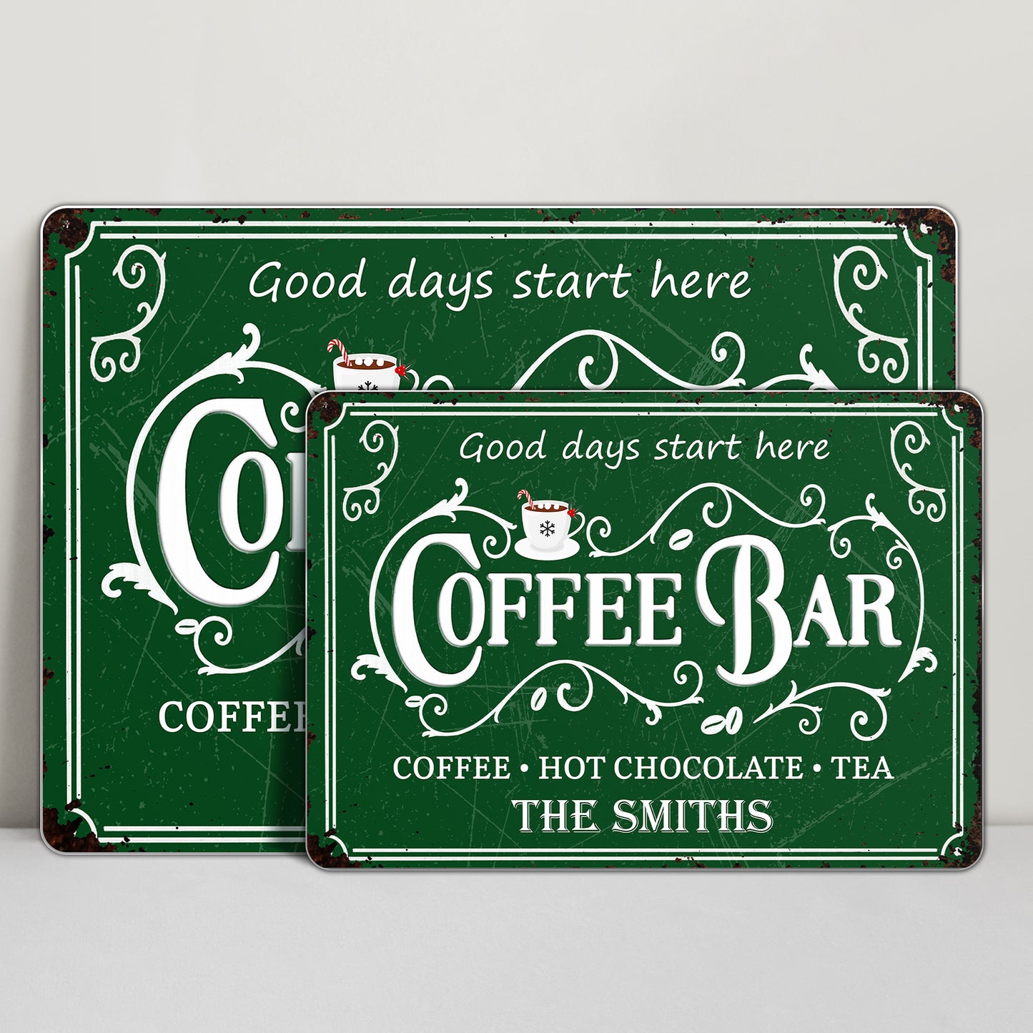 Good Days Start Here Coffee Bar Sign