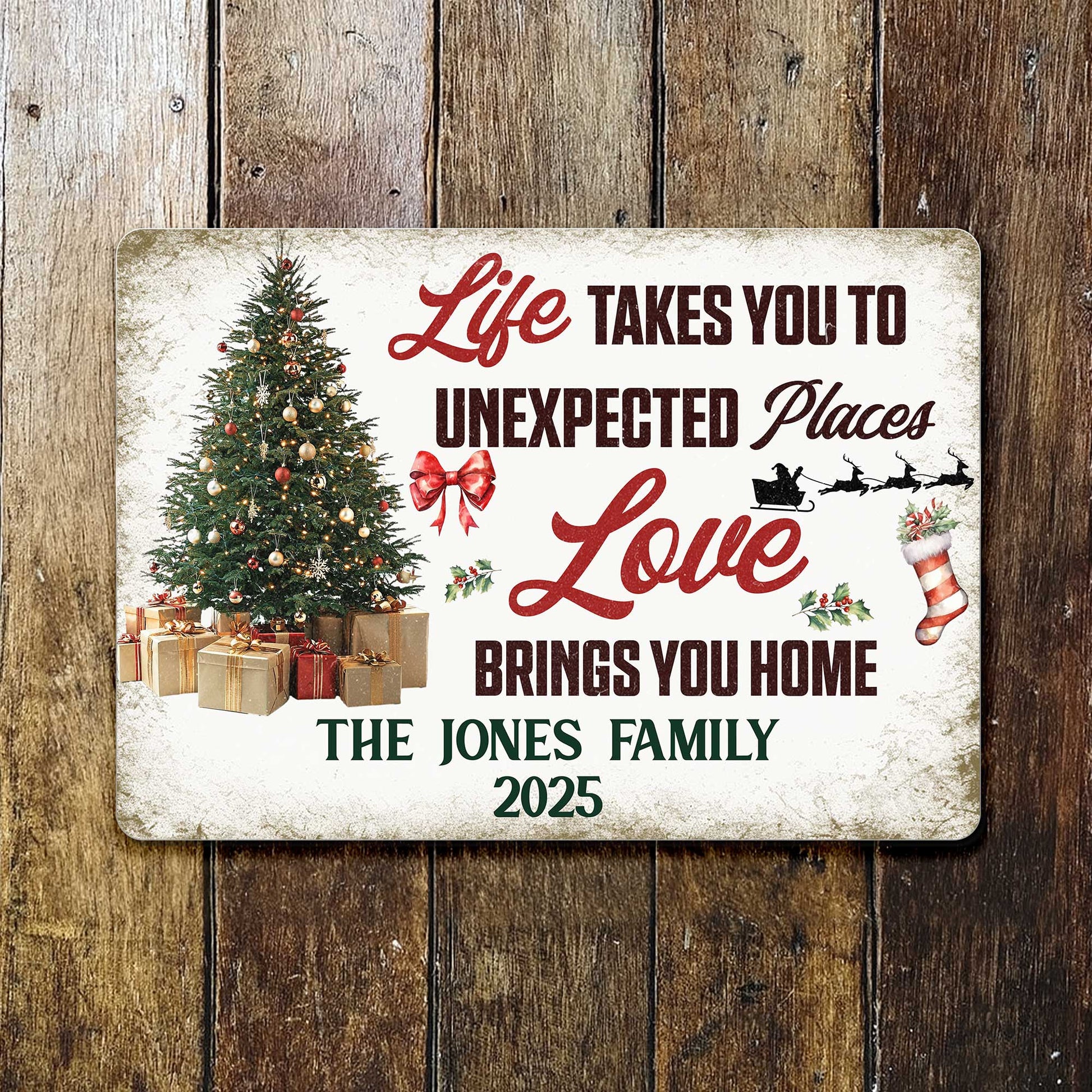 Life Takes You To Unexpected Places, Love Brings You Home